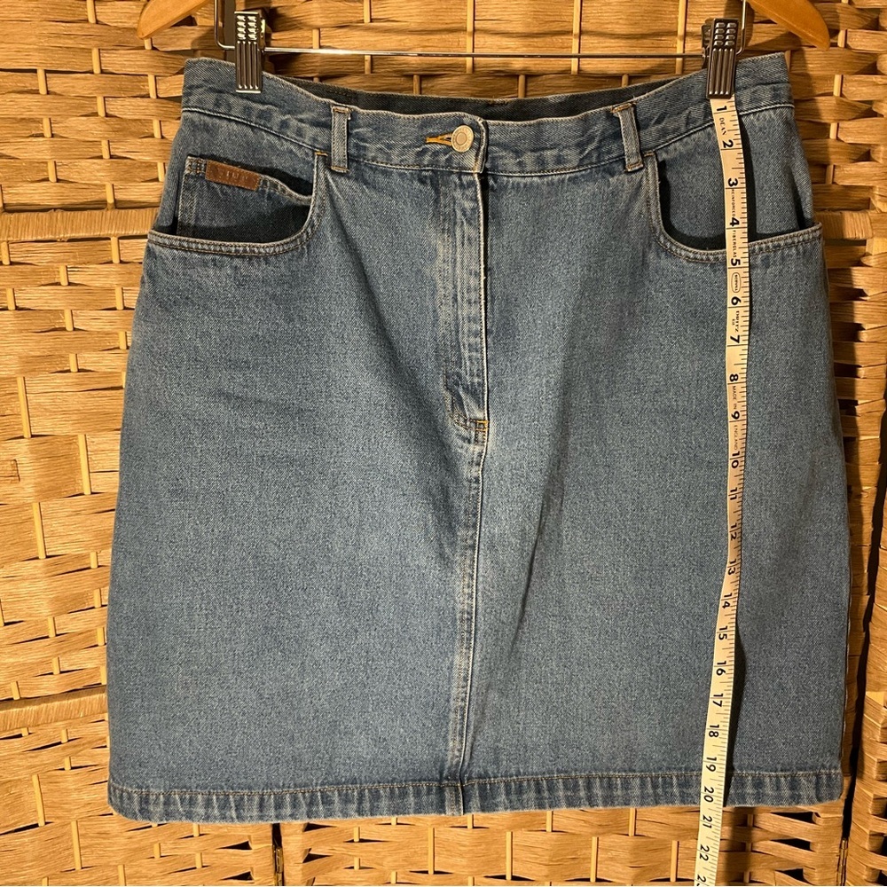 Vintage Pendleton Denim Skirt - Picture 13 of 14